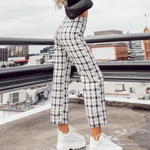 Plaid Checkered Pants
